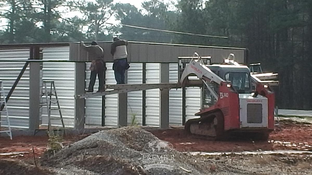 Metal Mini-Storage Building