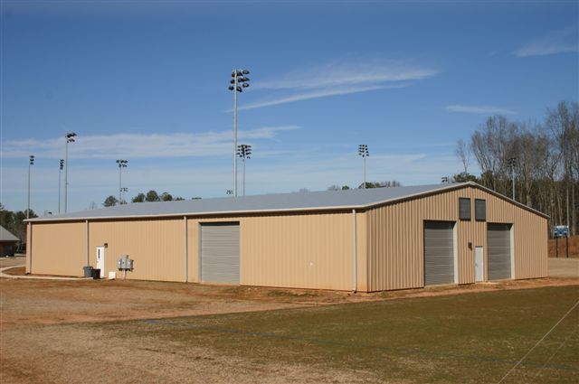 High School Baseball Steel Building